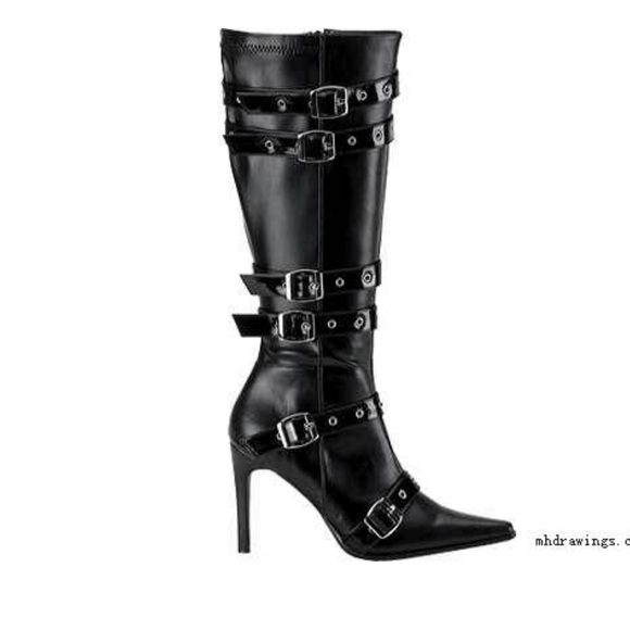 sexy goth boots